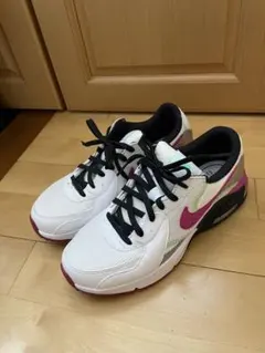ナイキ NIKE スニーカー エアマックス ホワイト パープル 24cm