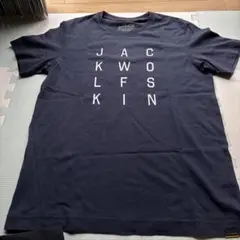 Jack Wolfskin Tシャツ ネイビー M