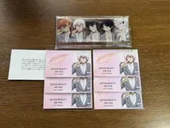 文豪ストレイドッグス ISETAN BEAUTYコラボ缶バッジ 条野採菊セット 文豪ストレイドッグス ISETAN BEAUTYコラボ缶バッジ 条野採菊セット