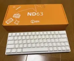 irok ND63 Pro キーボード ホワイト