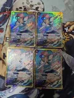 コビー SEC OP11-119 4枚セット 神速の拳 シークレット b