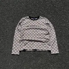 160A BURBERRY LONDON ノバチェック トレーナー ベージュ系のサムネイル