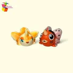 ポケモンキッズ（トサキント、アズマオウ）指人形 フィギュア