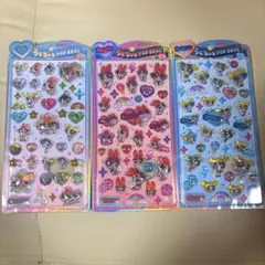 【正規品】うるちゅるPOPシール　パワーパフガールズ 3枚セット