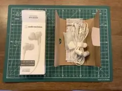 audio-technica ATH-CK350X ホワイト　未使用有線イヤホン