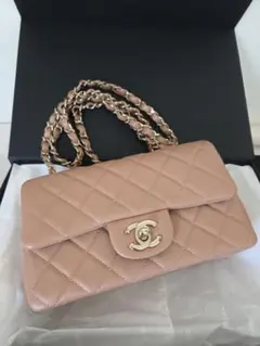 CHANEL ミニマトラッセ ベージュ 未使用 希少色 ショルダー