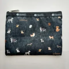 【2点セット】LeSportsac 犬柄 ポーチ baila 付録