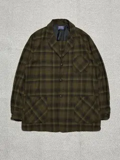 配色 極上 60s ペンドルトン オンブレ ウール シャツ USA製 ボード