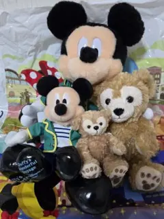 ダッフィー ワンダフルヴォヤッジ ぬいぐるみ　ぬいバ　２点セット