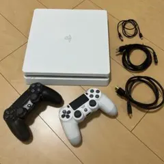 カセット付❗️未使用級✨CUH-2100A ホワイトPlayStation4
