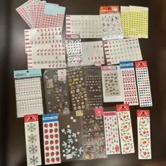 平成　シールセット リラックマ フルーツ 雪の結晶　マイメロディ　ポムポムプリン