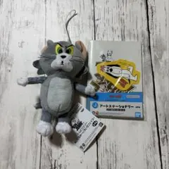 トムとジェリー ぬいぐるみ いろいろフェイス トム ドルーピー ステッカー
