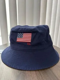 新品　POLO Ralph Lauren ネイビー ハット　キッズ　57cm