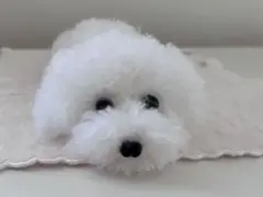 サンプル 羊毛フェルト ハンドメイド トイプードル犬 オーダーメイド