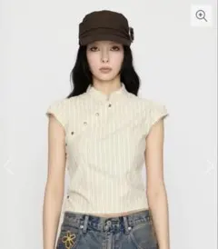 lagua gem LILI×LAGUA BACK LACE UP トップスのサムネイル