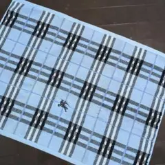 BURBERRY　バーバリー　バスマット　ブルー