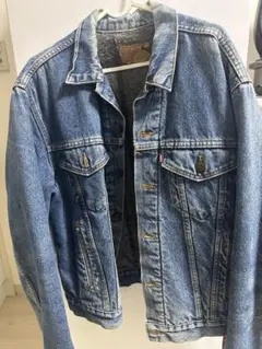 デニム Gジャン 青