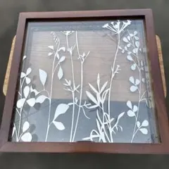 草花の額　フレーム