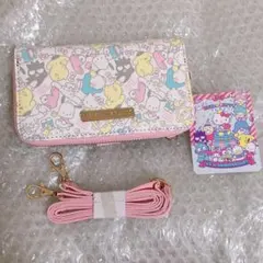 Sanrioスマホケース&財布 ストラップ付き　45周年グッズ
