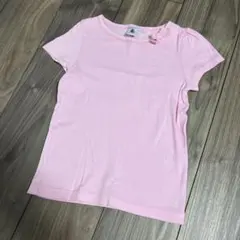 プチバトー　ピンク　リボン　トップス　Tシャツ　120 130のサムネイル