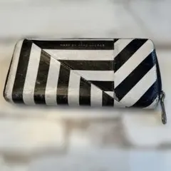 MARC BY MARC JACOBS ストライプ長財布