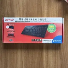 【新品未開封】BUFFALO Bluetooth キーボード 薄型