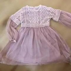 キッズドレス　ピンク　130
