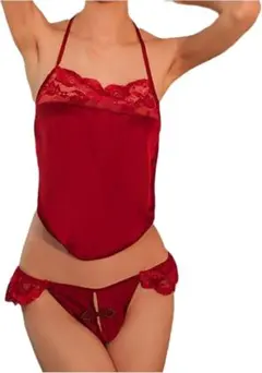 Babsully ランジェリー シースルー レディース 上下　女性用