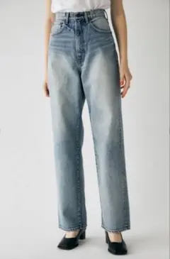 新品MOUSSY HW DAMAGE LOOSE STRAIGHT 26inchのサムネイル