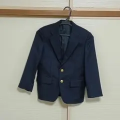 【美品】 ポロラルフローレン テーラードジャケット　紺ブレ　金ボタン　130