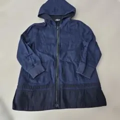 COMME CA ISM フード付きジャケット 120A ネイビー