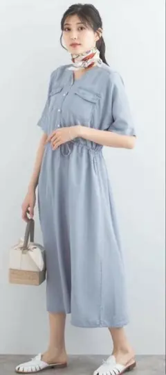 アーバンリサーチロッソ　デニムワンピース