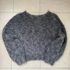 NUGU セーター　ブルー　フリーサイズ