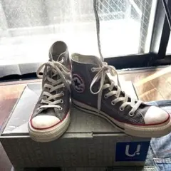うさぎ様専用　CONVERSE ALL STAR グレー HI スニーカー