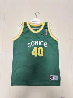 90sChampion NBA ソニックス ショーン・ケンプ #40タンクトップ 90sChampion NBA ソニックス ショーン・ケンプ #40タンクトップ - メルカリ