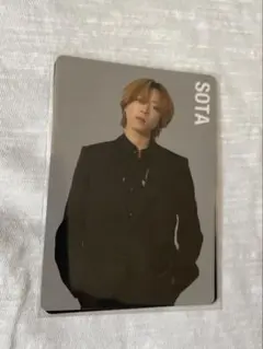 BE:FIRST ソウタ SOTA トレカB オンラインくじ G賞