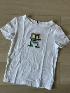 TOMMY HILFIGER ロゴ刺繍 Tシャツ ホワイト 110のサムネイル