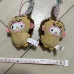 【2個セット】マイメロディ ライオン　着ぐるみマスコット
