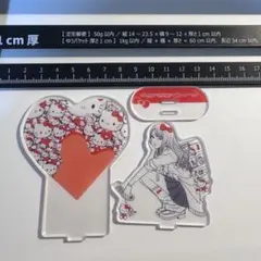 【伊藤潤二×サンリオ】アクリルスタンド ギャル富江×ハローキティ