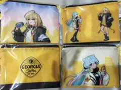 モンスターストライク フラットポーチ 4個セット