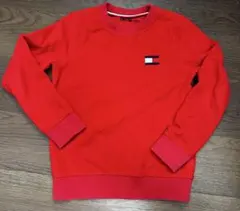 TOMMY HILFIGER トレーナー 140 レッド