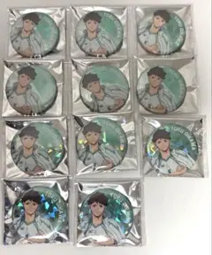 ハイキュー!!トレーディングホログラム缶バッジ 主将ver. 及川徹　11個