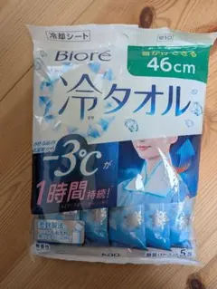 Biore 冷タオル 46cm 5枚入りのサムネイル