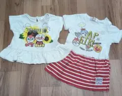 アンパンマン Tシャツ 2枚セット