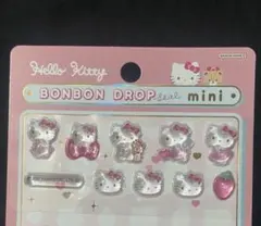 ボンボンドロップシールミニ　ハローキティ　ピンク正規品 おすそ分け