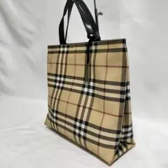 BURBERRY LONDON　ハンドバッグ　トートバッグ　ノバチェック