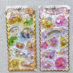 【正規品】なっとうちゃん フラフララビちゃん　ウォーターインシール　シール帳