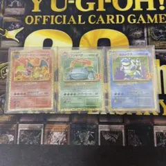 ポケモンカード 25周年　アニバーサリー　リザードン　フシギバナ　カメックス