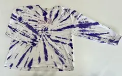X-girl Stagesタイダイ柄 長袖カットソー