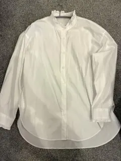 【お値下げ　美品】simplicite フリルシャツのサムネイル